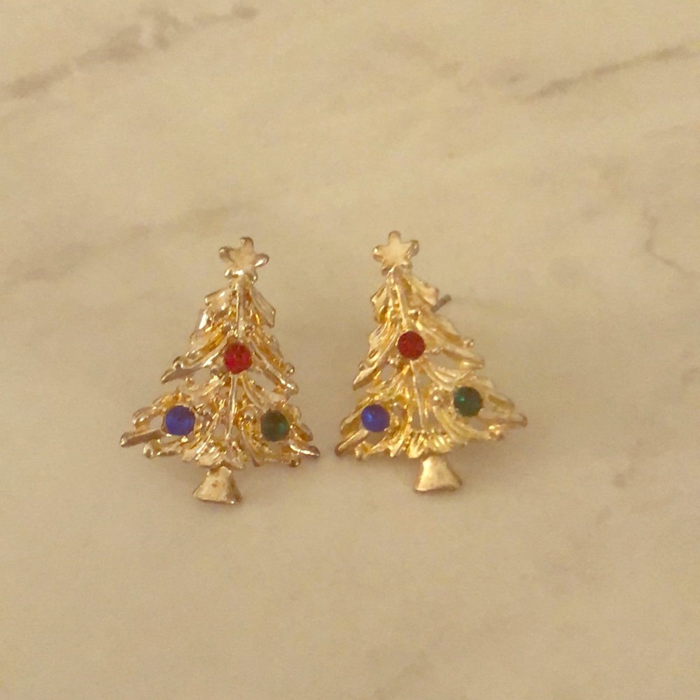 Christmas Tree Earrings